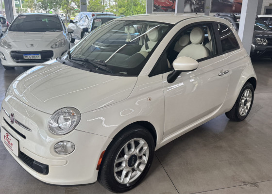 Fiat 500 Cult 1.4 Flex 8V EVO Dualogic 2012 Flex