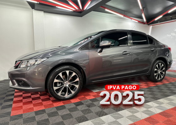 Honda Civic Sedan LXR 2.0 Flexone 16V Aut. 4p 2016 Flex