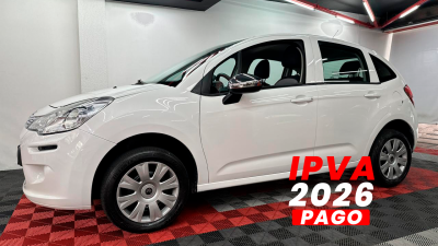 Citroën C3 Origine Pure Tech 1.2 Flex 12V Mec 2018 Flex