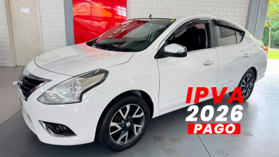 Nissan VERSA UNIQUE 1.6 16V FlexStart 4p Aut. 2017 Flex