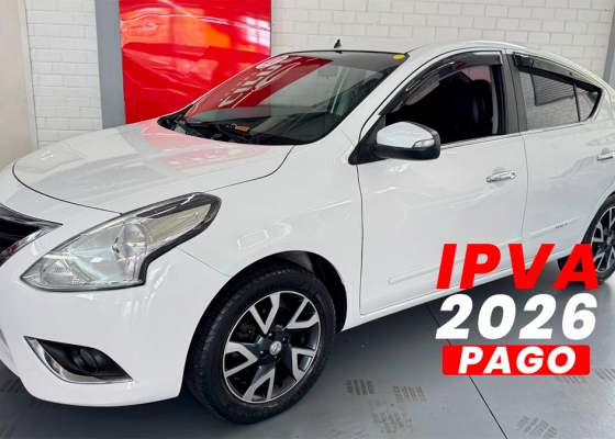 Nissan VERSA UNIQUE 1.6 16V FlexStart 4p Aut. 2017 Flex