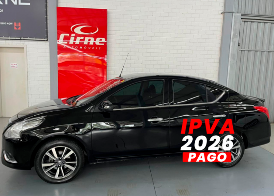 Nissan VERSA SL 1.6 16V FlexStart 4p Aut. 2019 Flex