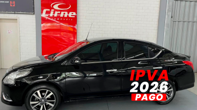 Nissan VERSA SL 1.6 16V FlexStart 4p Aut. 2019 Flex